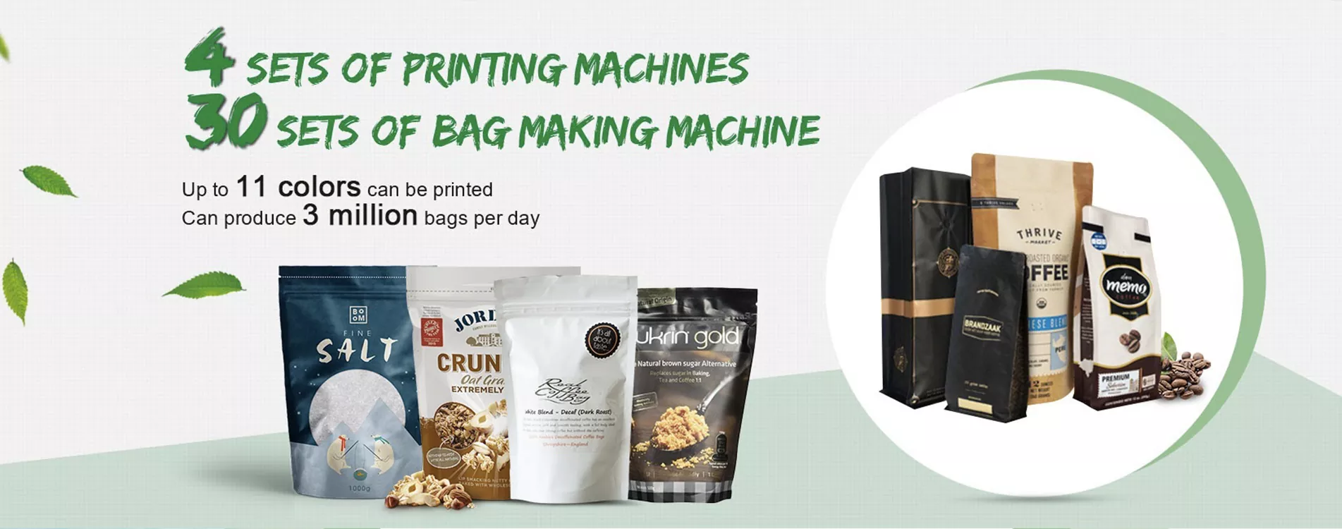 Kina Food Plastic Bags Factory