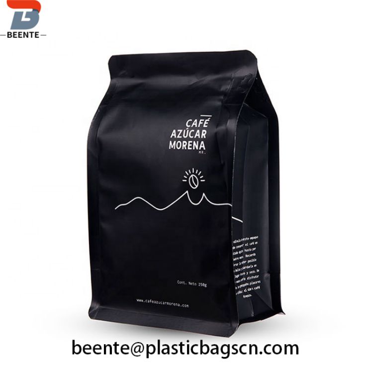 Aluminiumsfolie 500g 1 kg Plast fladbundet kaffepose