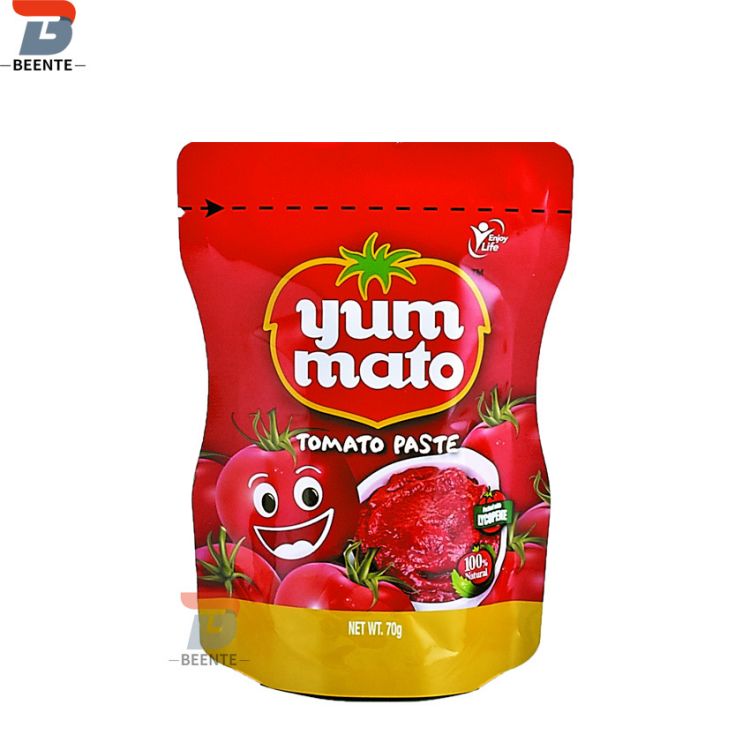 Heat Seal Stand Up Poser til Tomat Ketchup